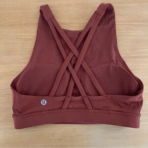 Lululemon High Neck Energy Bra size 4